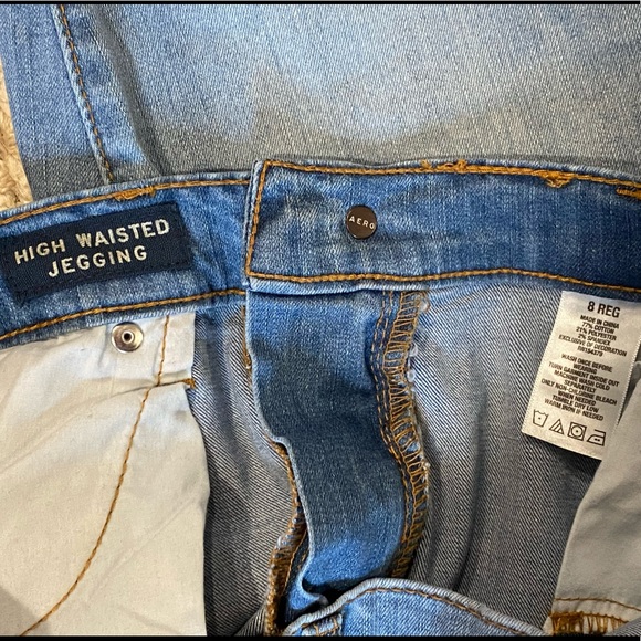 Aeropostale Jeans size 8 regular - Picture 2 of 2